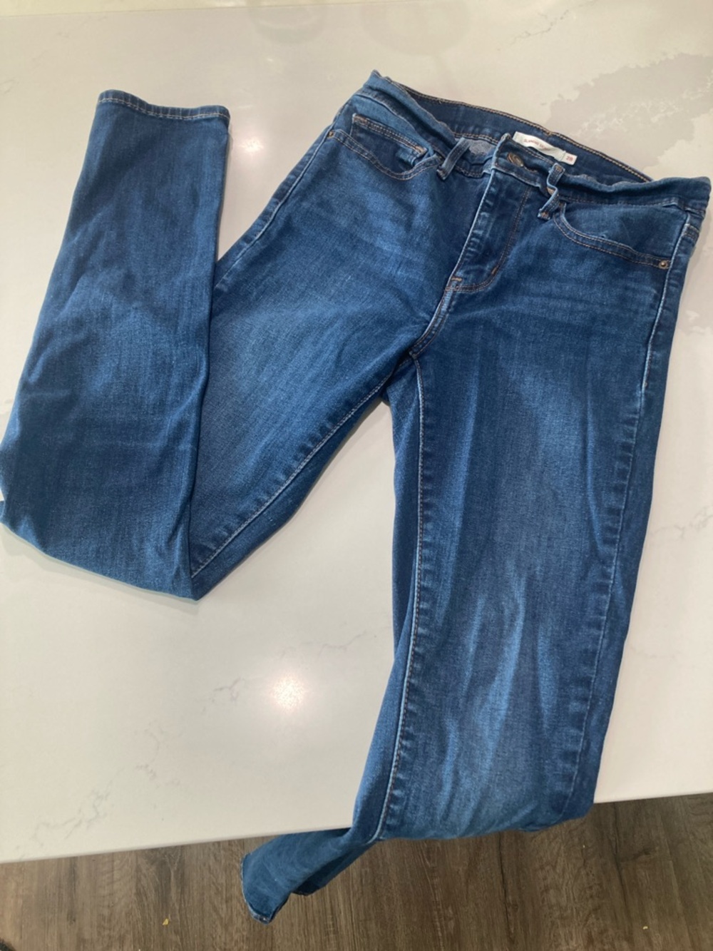 Levi's Women's Dark Blue Skinny Jeans